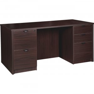 Lorell Prominence Espresso Laminate Office Suite PD3060DPES LLRPD3060DPES