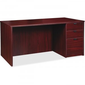 Lorell Prominence Mahogany Laminate Office Suite PD3672RSPMY LLRPD3672RSPMY