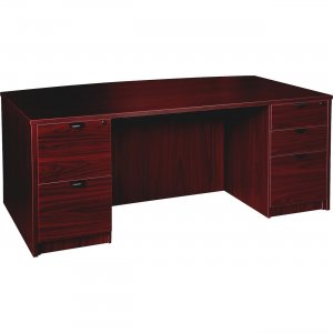 Lorell Prominence Mahogany Laminate Office Suite PD4272DPMY LLRPD4272DPMY