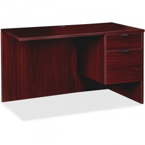 Lorell Prominence Mahogany Laminate Office Suite PR2442QRMY LLRPR2442QRMY