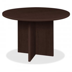Lorell Prominence Round Laminate Conference Table PT42RES LLRPT42RES