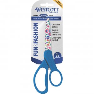 Westcott 7" Fun/Fashion Student Scissors 16401 ACM16401