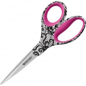 Westcott Fashion Pattern 8" Scissors 16660 ACM16660