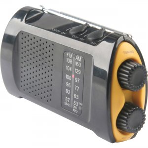 First Aid Only Portable AM/FMTV Crank Radio 90423 FAO90423