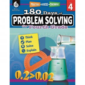 Shell 180 Days of Problem Solving for Fourth Grade 51616 SHL51616