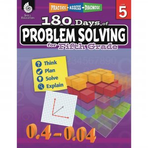 Shell 180 Days of Problem Solving for Fifth Grade 51617 SHL51617
