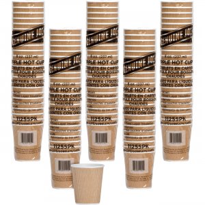 Genuine Joe Ripple Hot Cups 11255BD GJO11255BD