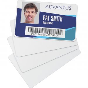 Advantus Blank PVC ID Cards 97034 AVT97034