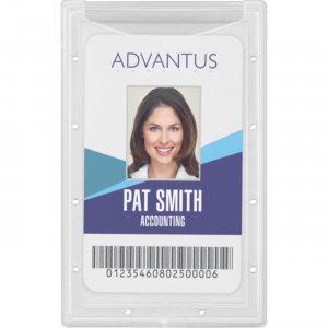 Advantus Clear ID Card Holders 97099 AVT97099