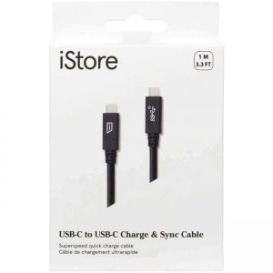 iStore USB-C to USB-C Charge & Sync Cable ACC1001CAI
