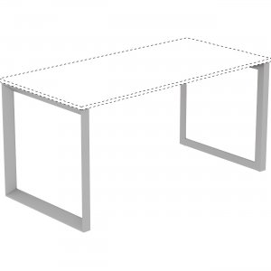 Lorell Relevance Srs Desk-height Desk Leg Frame 16205 LLR16205