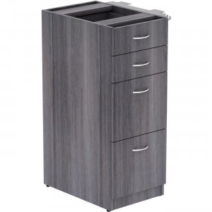 Lorell Relevance Series Charcoal Laminate Office Furniture 16211 LLR16211