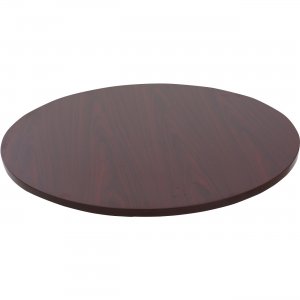 Lorell Woodstain Hospitality Round Tabletop 59658 LLR59658