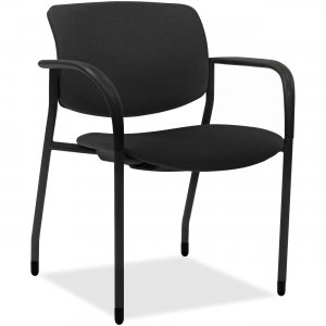 Lorell Stack Chairs w/Vinyl Seat & Back 83114A205 LLR83114A205