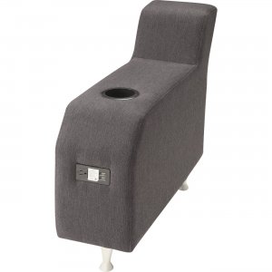 Lorell Fuze Modular Lounge Series Brown Guest Seating 86922 LLR86922