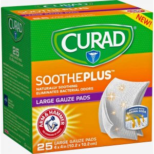 Curad SoothePlus Medium Non-stick Pads CUR204425AH MIICUR204425AH