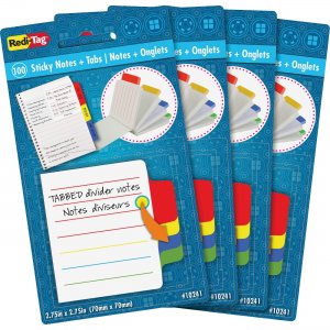 Redi-Tag Tabbed Divider Notes 10246 RTG10246