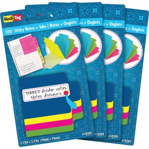 Redi-Tag Tabbed Divider Notes 10247 RTG10247