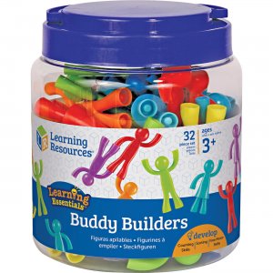 Learning Resources Ages 3+ Buddy Builders Set LER1081 LRNLER1081