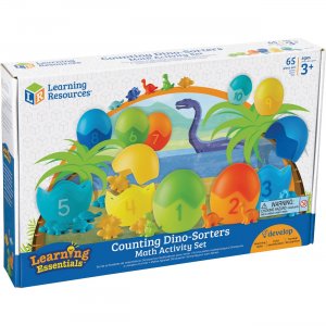 Learning Resources Counting Dino-Sorters Math Activity Set LER1768 LRNLER1768