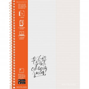 Roaring Spring Spring Whitelines Wirebound Notebook - Letter 17000 ROA17000