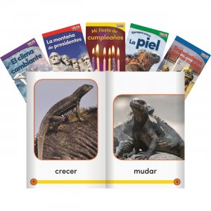 Shell TIME For Kids Informational Text Grade K Readers Set 3 10-Book Spanish Set 25856 SHL25856