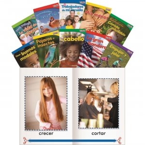 Shell TIME For Kids Informational Text Grade K Readers Set 1 10-Book Spanish Set 25871 SHL25871