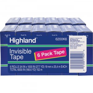Highland Matte-finish Invisible Tape 6200341000BD MMM6200341000BD