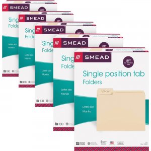 Smead 1/3 Cut Tab Manila File Folders 10331CT SMD10331CT