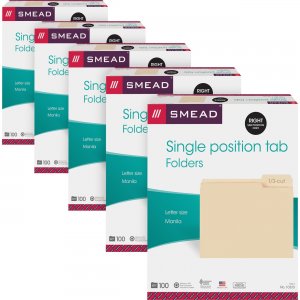 Smead 1/3 Cut Tab Manila File Folders 10333CT SMD10333CT