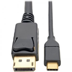 Tripp Lite USB-C to DisplayPort Cable, 4K @ 60Hz, Thunderbolt 3, 6 ft U444-006-DP