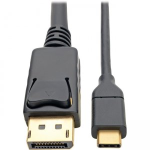 Tripp Lite USB-C to DisplayPort Cable, 4K @ 60Hz, Thunderbolt 3, 3 ft U444-003-DP