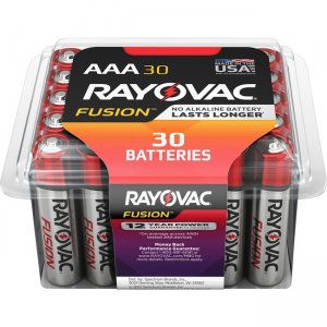 Rayovac Fusion Alkaline AAA Batteries 82430PPTFUSK 824-30PPTFUSK