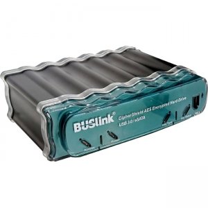 Buslink CipherShield AES Encrypted External Portable SSD Drive CDSE-4TSD-SU3