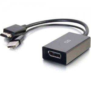 C2G HDMI to DisplayPort Active Adapter Converter - USB Powered - 4K - M/F 22323