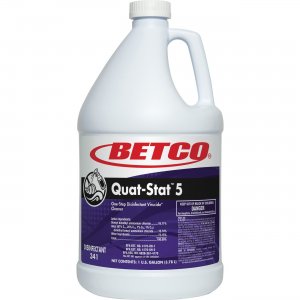 Betco Quat-Stat 5 Disinfectant Gallon 34104-00 BET34104