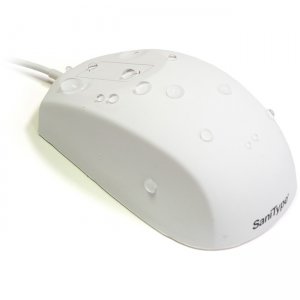SaniType Professional-Grade Optical Waterproof Mouse with Touchpad-Scroll (USB) OMST0C03-W
