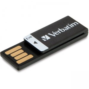 Verbatim 16GB Clip-it USB Flash Drive - Black 43951
