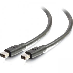 C2G 3ft Mini DisplayPort Cable - 4K - M/M - Black 54416