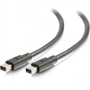 C2G 6ft 4K Mini DisplayPort Cable - Black - M/M 54417