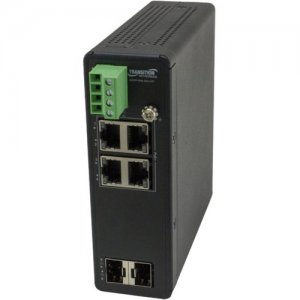 Transition Networks Unmanaged Hardened Gigabit Ethernet PoE+ Switch SISTP1040-342-LRT
