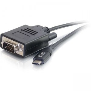 C2G 15ft USB C to VGA Adapter Cable - Video Adapter 26893
