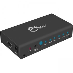 SIIG 5x1 HDMI Switch 4K CE-H23012-S1