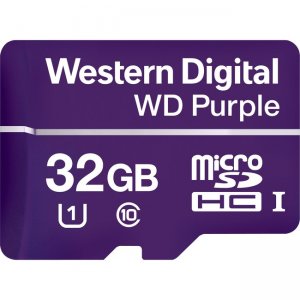 Western Digital Purple 32GB Surveillance microSD Card WDD032G1P0A