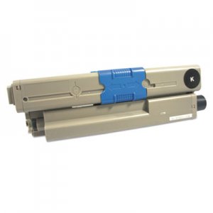 Innovera Remanufactured Black High-Yield Toner, Replacement for Oki 44469802, 5,000 Page-Yield IVR44469802 AC-O0530XK