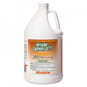 Simple Green d Pro 3 Plus Antibacterial Concentrate, Herbal, 1 gal Bottle, 6/Carton SMP01001 3310200601001
