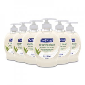 Softsoap Moisturizing Hand Soap, Aloe, 7.5 oz Bottle, 6/Carton CPC45634 US04968A