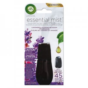 Air Wick Essential Mist Refill, Lavender and Almond Blossom, 0.67 oz RAC98552EA 62338-98552