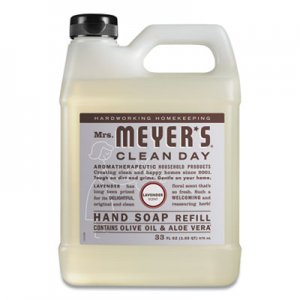 Mrs. Meyer's Clean Day Liquid Hand Soap, Lavender, 33 oz, 6/Carton SJN651318 651318