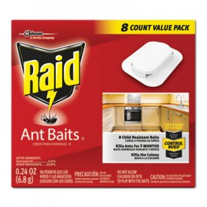 Raid Ant Baits, 0.24 oz, Box, 48/Carton SJN697329 697329